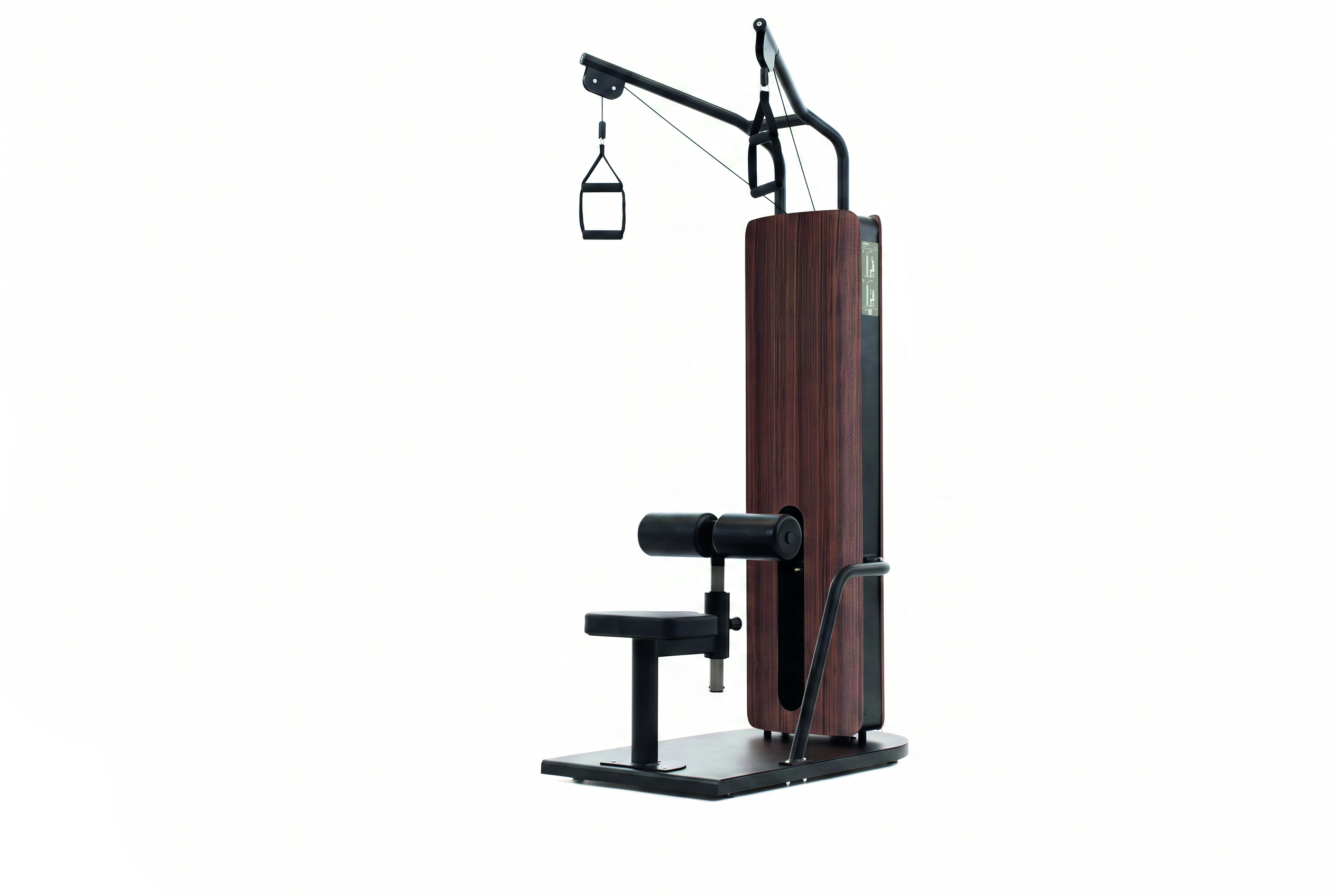 Nohrd lat pulldown walnut without monitor
