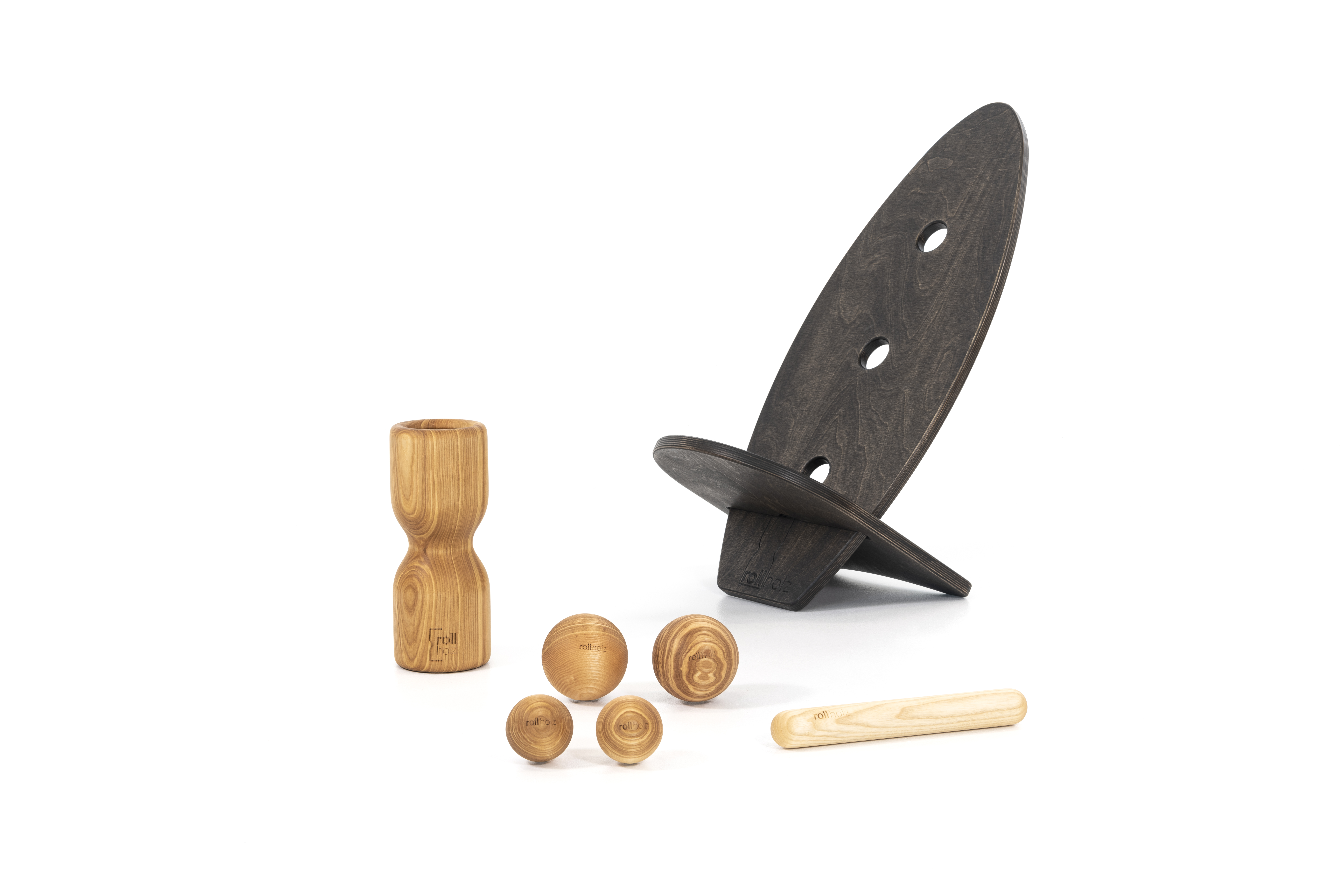 Rollbrett set esche schwarz gr